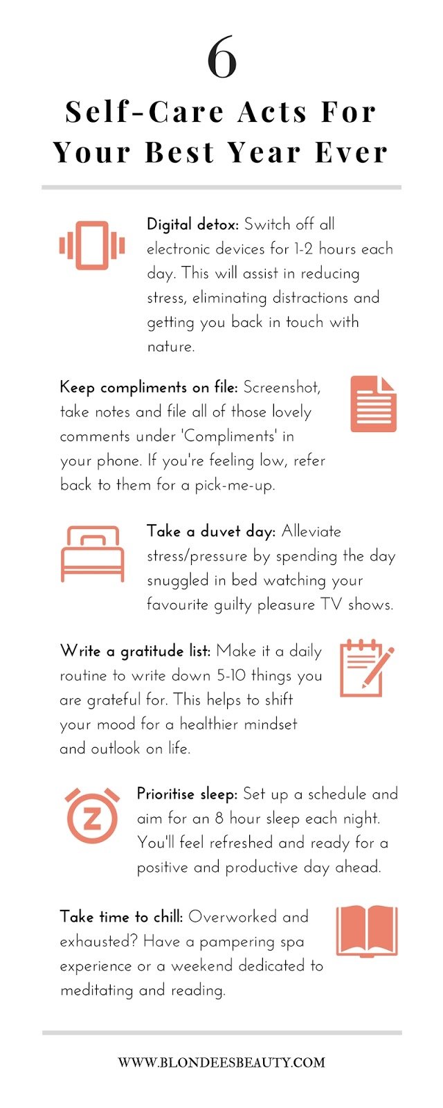 Self-care acts