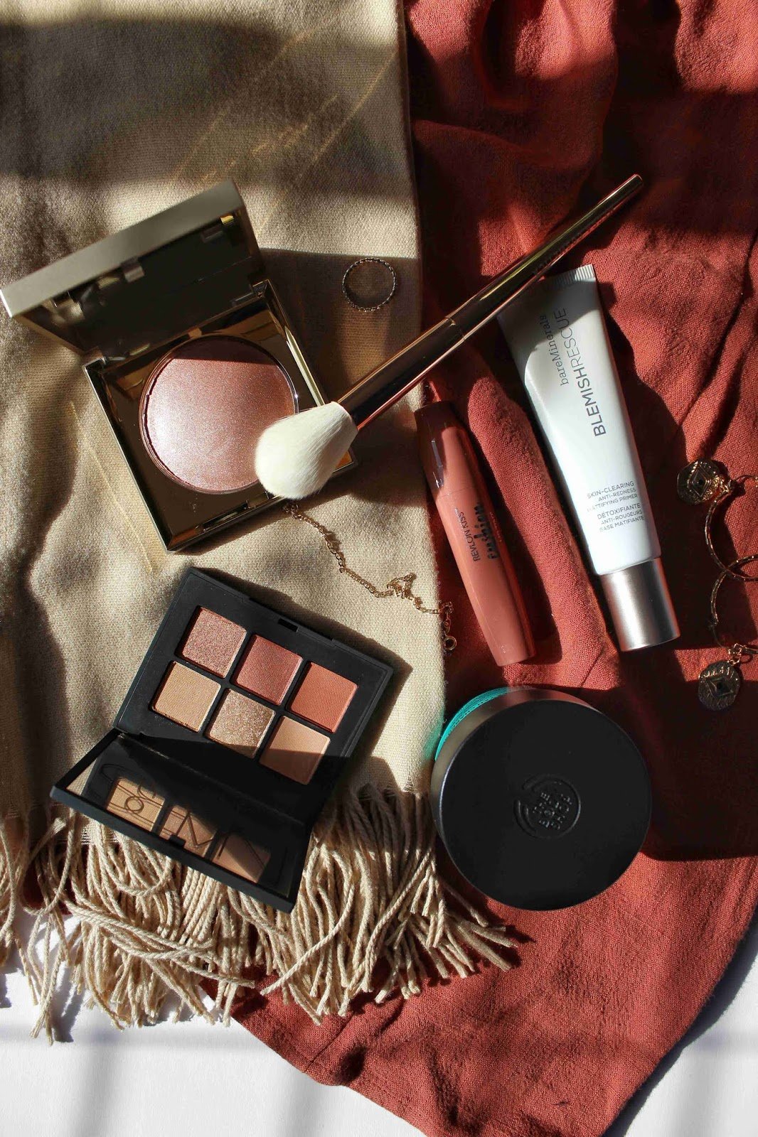 Beauty flatlay
