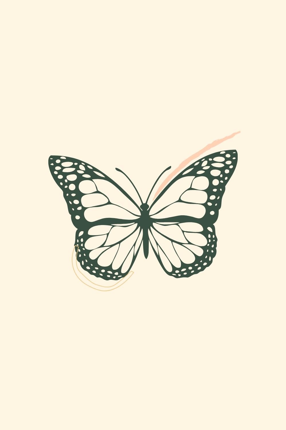Butterfly mobile wallpaper