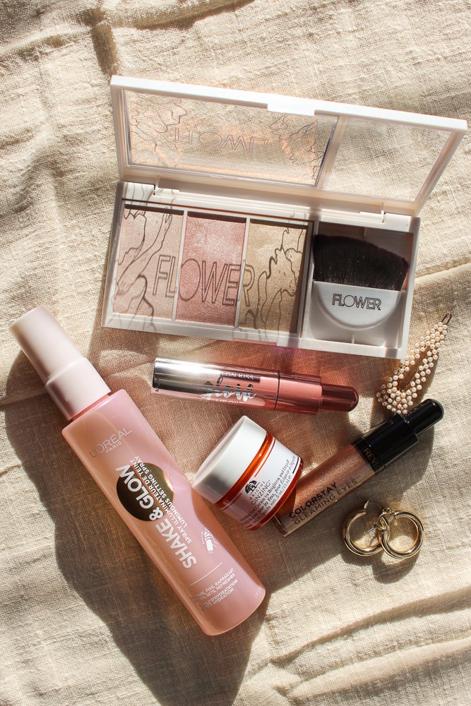Glowing makeup
